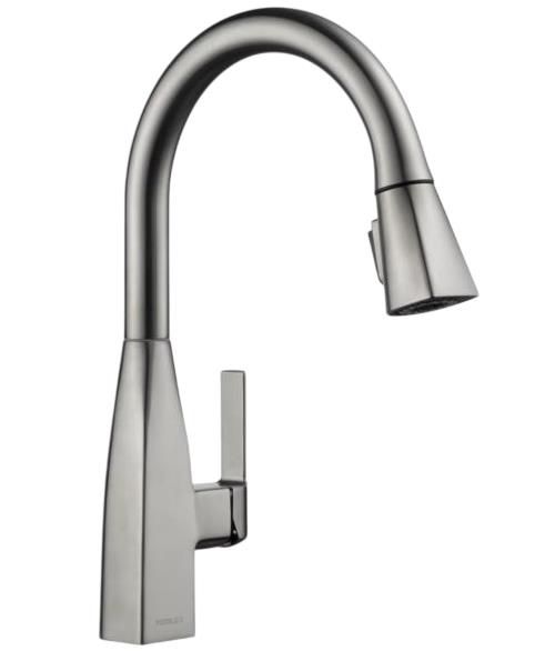 Peerless Xander® Stainless Single Handle Pull-Down Kitchen Faucet-0