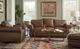 Craftmaster® Customizable CM Leather Bombay Shaped Arm Sofa-1