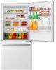 Hisense Titanium Series 17.0 Cu. Ft. White Counter Depth Bottom Freezer Refrigerator-3