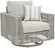 Signature Design by Ashley® Seton Creek Gray Outdoor Fabric/Resin Wicker Swivel Lounge-0
