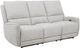 Coaster® Sylmar Dove Grey Upholstered Power Reclining Sofa-0