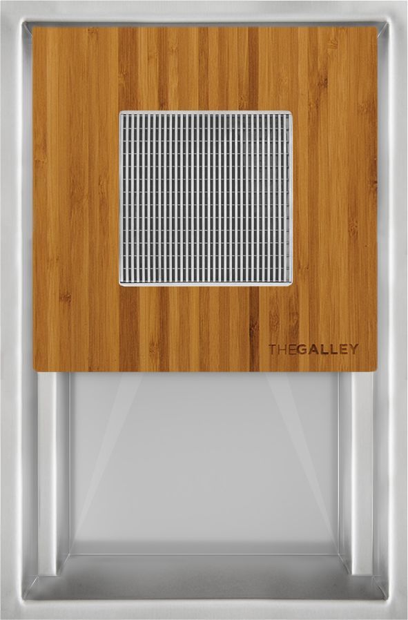 The Galley® Natural Golden Bamboo Ideal ThinTop™ HydroStation™-0