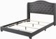 Coaster® Sonoma Grey Camel Back Full Bed-2