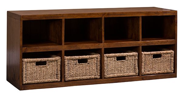 HH2 Home Tuscan Retreat® Bottom Basket Storage Unit-0
