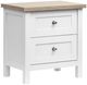 Magnussen Home® Windmill Harbour White Whisp/Sand Nightstand-0