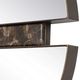 Uttermost® Hanover Dark Bronze Divided Round Mirror-4