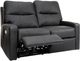 Decor-Rest® Furniture LTD Customizable 8505 Reclining Loveseat with Headrest and Lumbar-1
