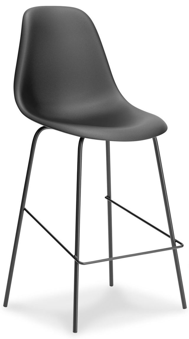 Signature Design by Ashley® Forestead Black Counter Stool-0