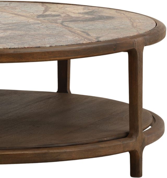 Dovetail Furniture Aruna Dark Brown Coffee Table-3