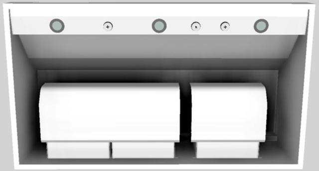 Vent-A-Hood® 42" White Wall Mounted Range Hood-3