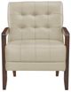 Homelegance® Crafton Beige/Espresso Accent Chair-2