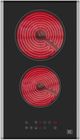 Porter & Charles 12'' Black Glass Electric Cooktop-1