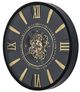 YHD Black/Gold Deluxe Gear Clock-1