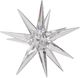 A & B Home Karsta Chrome 6" Medium Star Accent-0