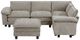 Homelegance® Dublin 5-Piece Dark Pewter Modular Sectional with Ottoman-2