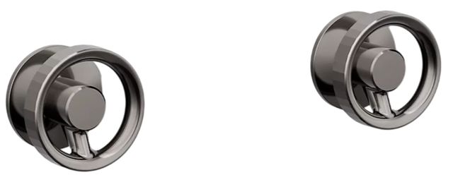 KOHLER® Components® Vibrant Titanium Bathroom Sink Faucet Industrial Handle Trim-0