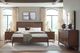 aspenhome® Jasper Modern Walnut 2-Drawer Nightstand-1