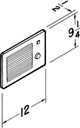 Broan® 5120 BTU's Off White Wall Heater-5