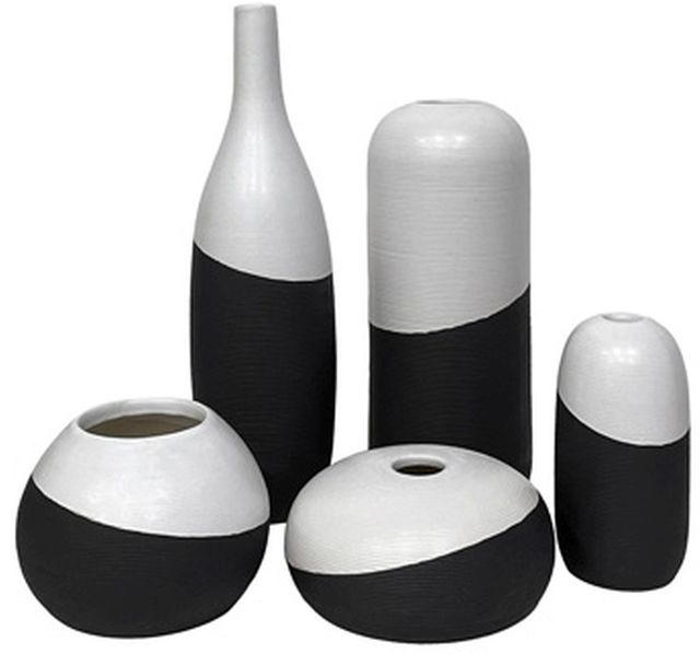Signature Design by Ashley® Natilain 5-Piece Black/White Accessory Set-0