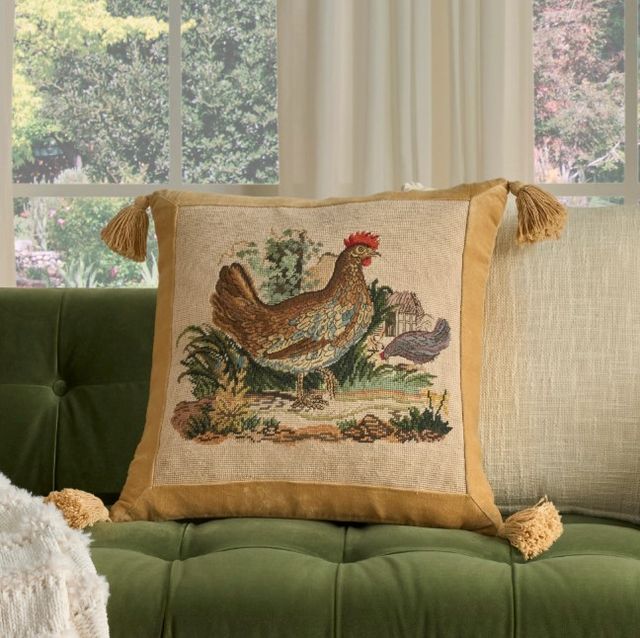 Nourison Home™ Mina Victory Vintage Pillow Beige 22"x22" Throw Pillow-3