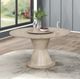 New Classic® Home Furnishings Gwendolyn Cerused Taupe Round Dining Table-2