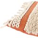 Surya Helena Burnt Orange 18"x18" Toss Pillow with Polyester Insert-1
