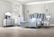 Furniture of America® Melodi Parc Silver Queen Panel Bed-2