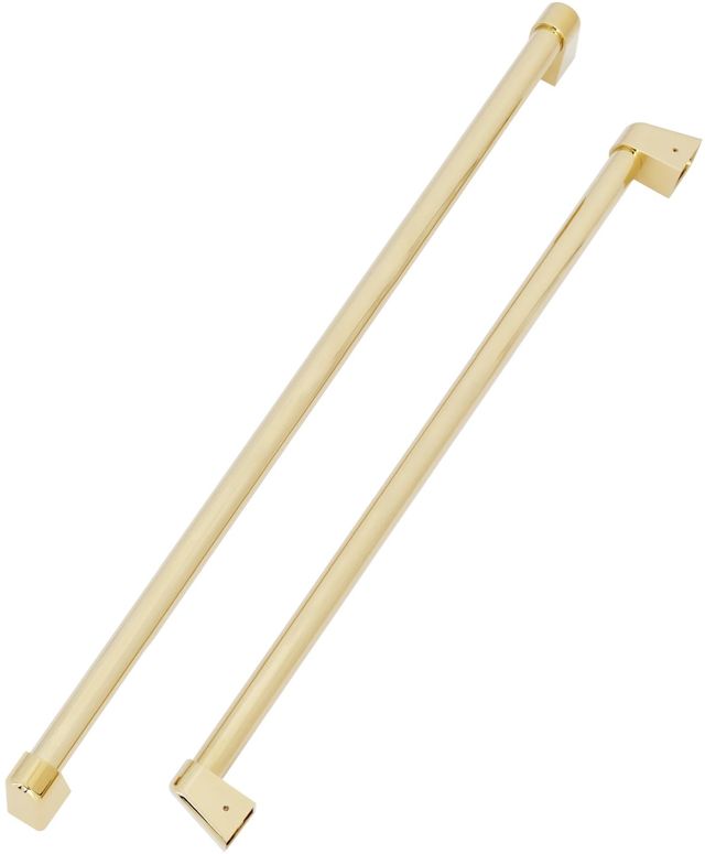 ZLINE Autograph Edition 36" Polished Gold Refrigerator Handles-0