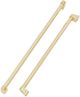 ZLINE Autograph Edition 36" Polished Gold Refrigerator Handles-0
