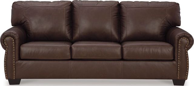 Signature Design by Ashley® Colleton Dark Brown Sofa-1