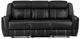 Homelegance® Littleton Black Double Manual Reclining Sofa-2