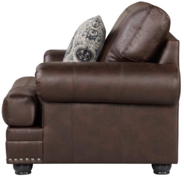Homelegance® Franklin Dark Brown Chair-3