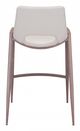 Zuo® Desi Beige Set of 2 Counter Chairs-3