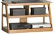 American Heartland Manufacturing Poplar 32" Open TV Cart-0