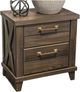 Signature Design by Ashley® Brazen Valley Dark Brown Nightstand-0