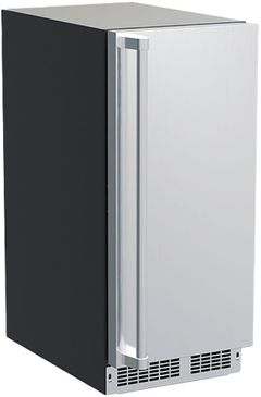 Marvel 15" 39 lb. Stainless Steel Professional Clear Ice Maker