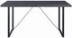ACME Furniture Nakula Gray Oak Dining Table with Black Base-2
