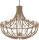 Uttermost® Lovelock Brown/Nickel 4-Light Pendant-4