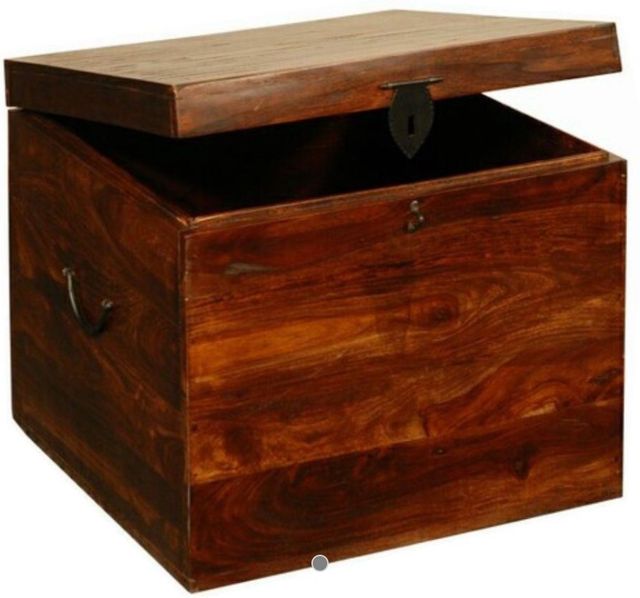 Jaipur Furniture Vienna Light Walnut Trunk-1