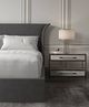 Caracole® Beauty Sleep Gray King Panel Bed-1