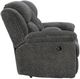 Signature Design by Ashley® Frohn Graphite Reclining Loveseat with Console-2