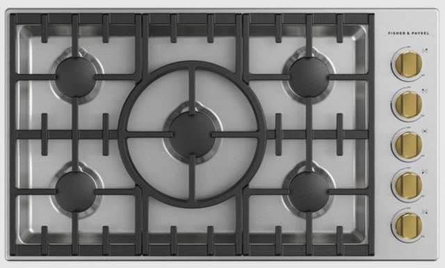 Fisher & Paykel Professional Brass Gas Cooktop Dial Kit-2