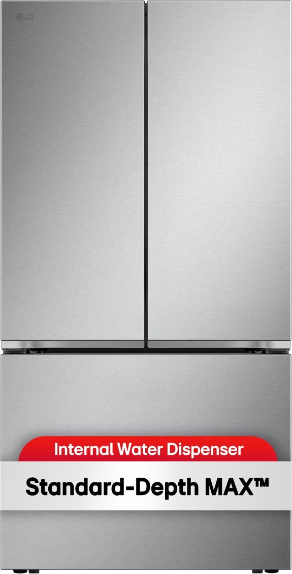 LG 36" 31.7 Cu. Ft. Stainless Steel Smart Standard-Depth MAX™ French Door Refrigerator-2