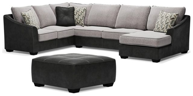 Signature Design by Ashley® Bilgray 2-Piece Pewter Living Room Set-0