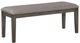 Furniture of America® Viana Gray Bench-0