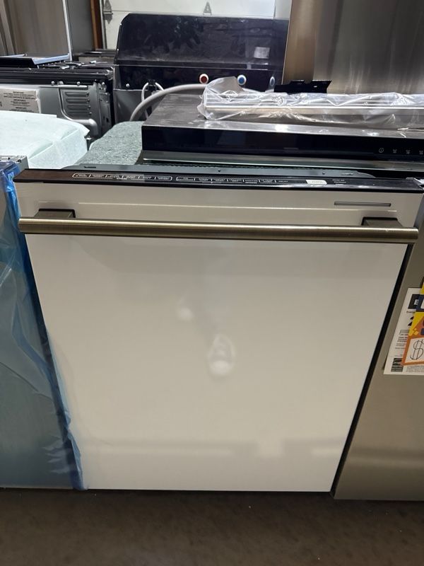 Clearance FORNO® Pozzo 30" White Top Control Dishwasher-0