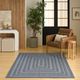 Nourison Home™ Tulum Denim Geometric 5'x7' Area Rug-2