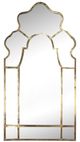 A & B Home Weathered Gold Garden Mirror-1