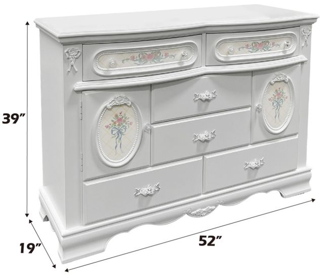 ACME Furniture Flora White Dresser-2