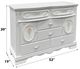 ACME Furniture Flora White Dresser-2